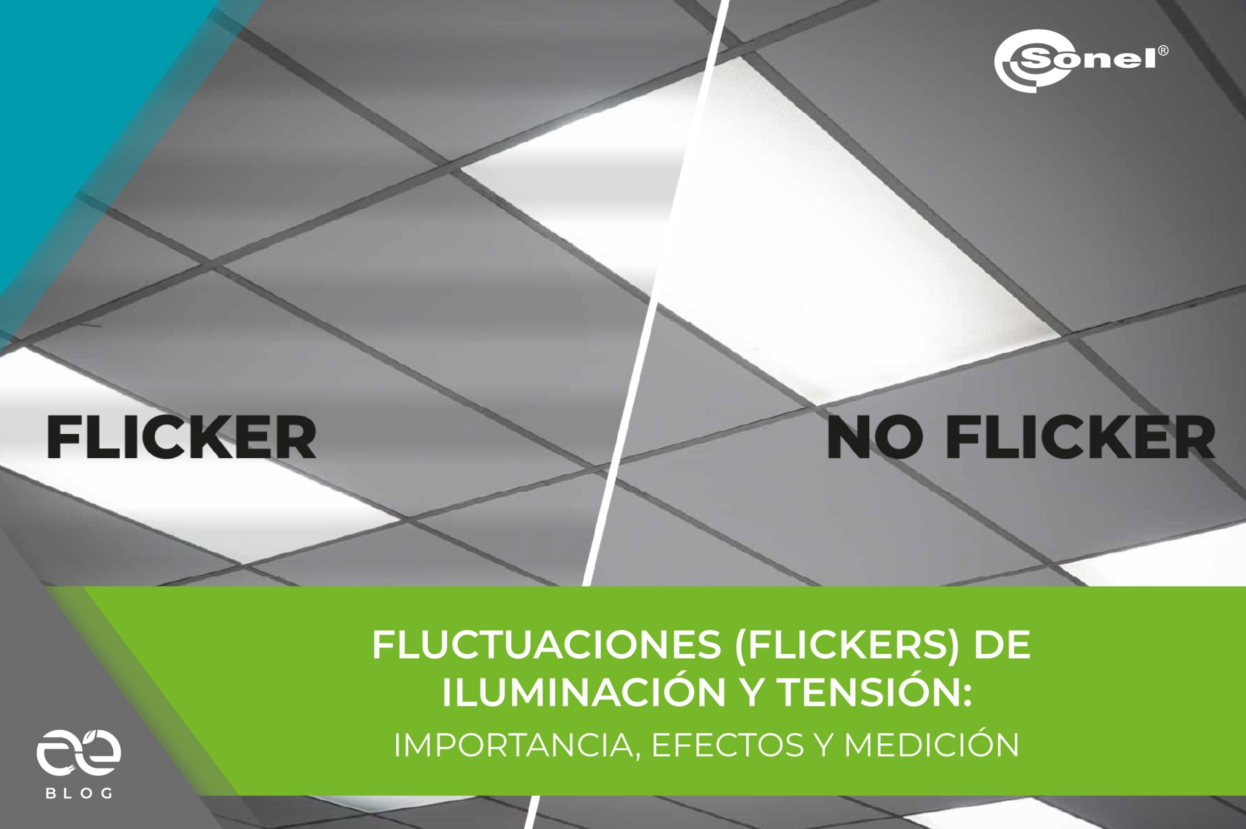 Fluctuaciones (flickers) de iluminación y tensión importancia, efectos